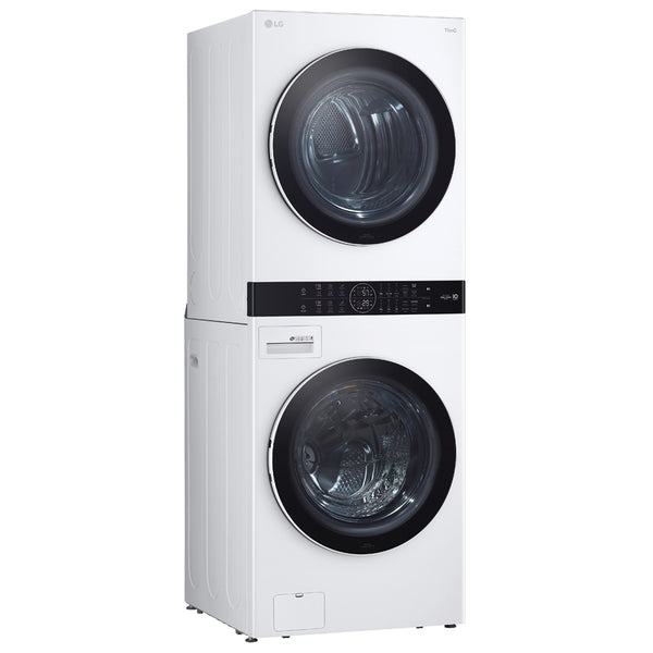 LG, Laundry Center, WashTower, Front Load, 4.5CF Washer, 7.4CF Dryer  (White)