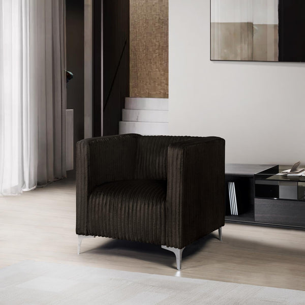L456 AUSTIN COUCH (VELVET BROWN)