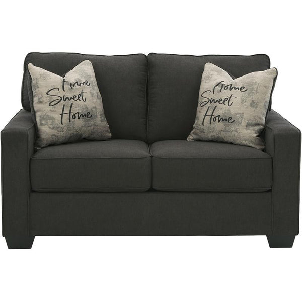 Lucina/Charcoal Sofa / Loveseat