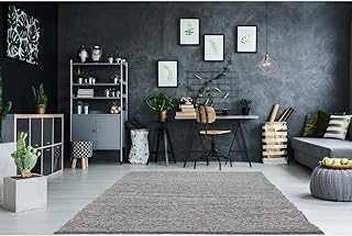 L'BAIET YARA GREY SHAG RUG