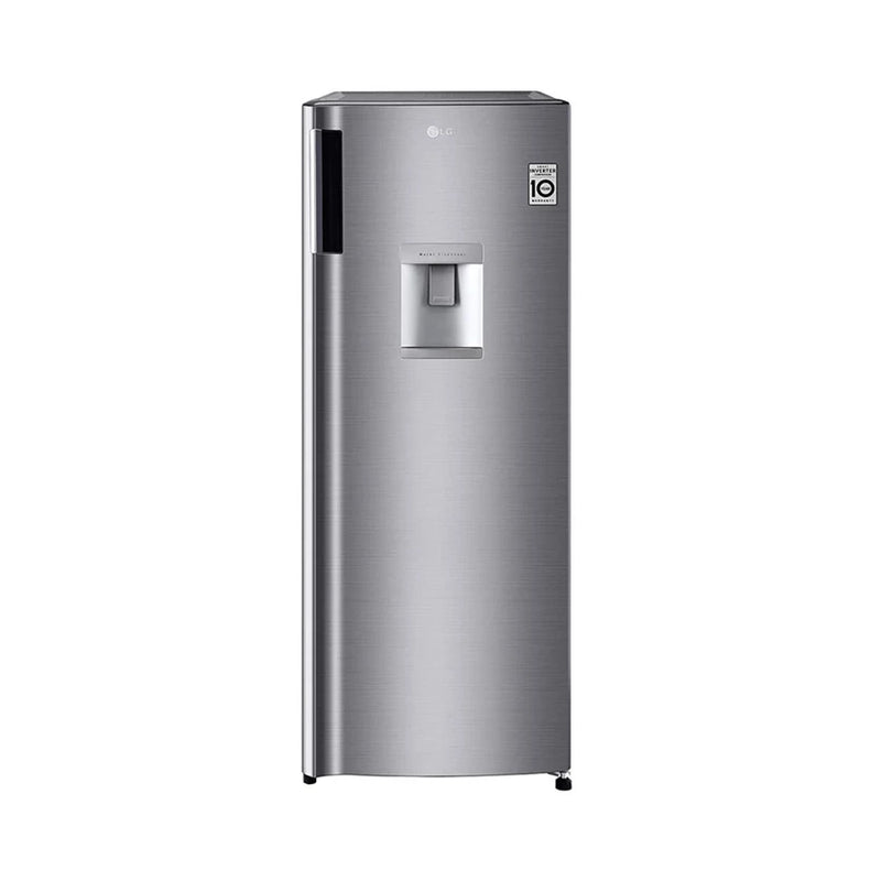 LG Single Door Refrigerator 7 Cuft with Water Dispenser Stainless Steel