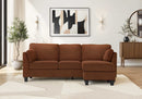 SOFA LOUNGER - RUST FABRIC