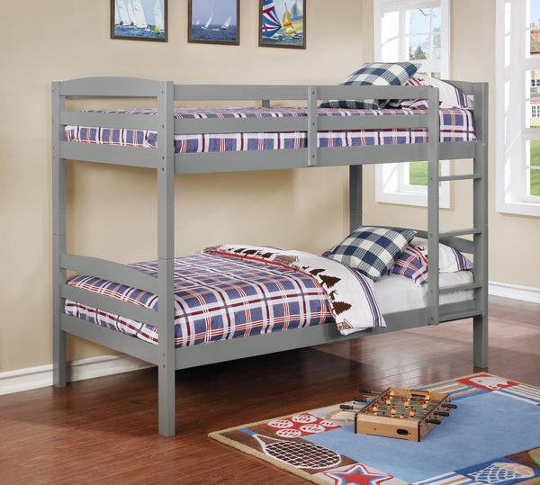 B818 Willow - Gray T/T Bunk Bed