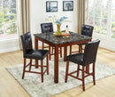 5PC DINETTE SET (1 TABLE, 4 PUB CHAIRS)