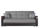 Fulya Gray Luna 3 Seat Sleeper