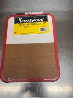 Dry Erase / Cork Board Set