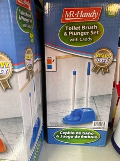 Toilet Brush & Plunger Set