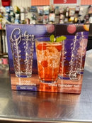4pc Glass Tumbler Set