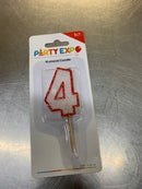 Glitter Numeric Birthday Candles