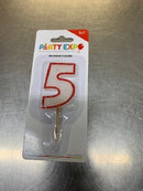 Glitter Numeric Birthday Candles