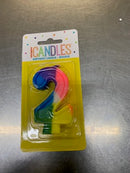 Numeric Birthday Candles