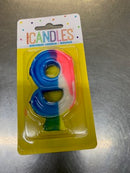 Numeric Birthday Candles