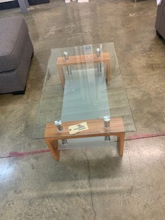 Coffee Table w/ Glass