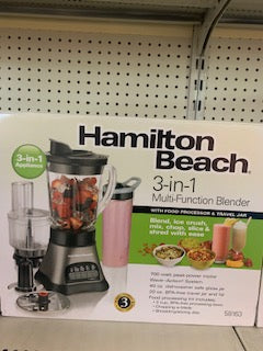 Hamilton Beach 3 in 1 Multi Function Blender