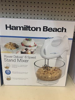 Hamilton Beach Power Deluxe 6Speed Stand Mixer