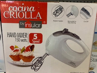Cocina Criolla Hand Mixer 150Watts