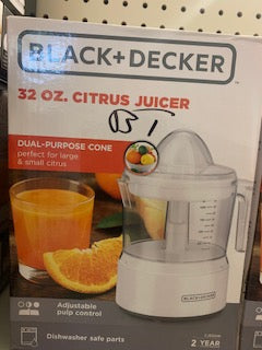 Black + Decker 32oz Citrus Juicer
