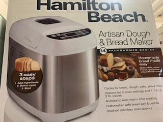 Hamilton Beach Artisan Dough and Bread Maker