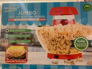 Brentwood Jumbo Hot Air Popcorn Maker
