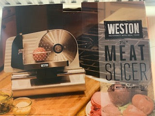 Weston 7½" Meat Slicer