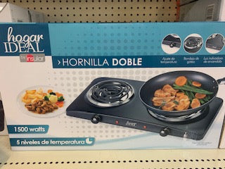 Double Burner Electric Stove