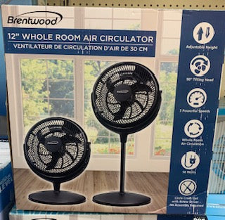 12" Whole Room Air Circulator