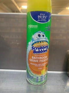 Scrubbing Bubbles Bathroom Grime Fighter