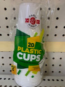 20pc Plastic Cups