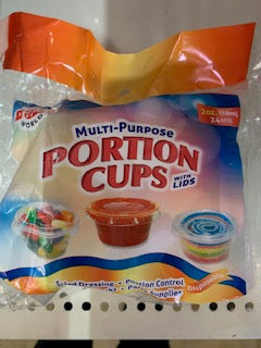 Multi-Purpose Portion Cups