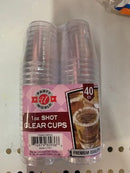 Shot Clear Cups