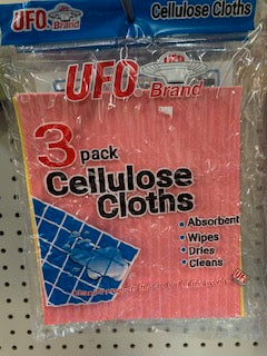 3pk Cellulose Cloths