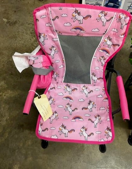 Kid's Hard Arm Folding Chair