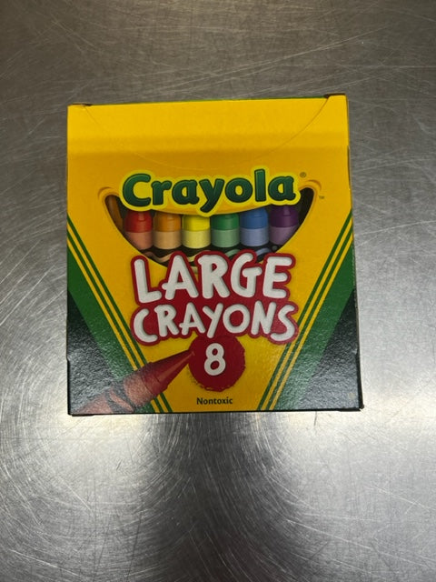 8pc Large Crayola Crayons