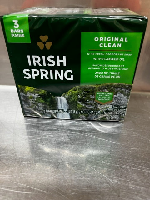 3PK Irish Spring Bar Soap