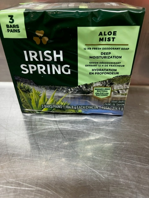 3PK Irish Spring Bar Soap