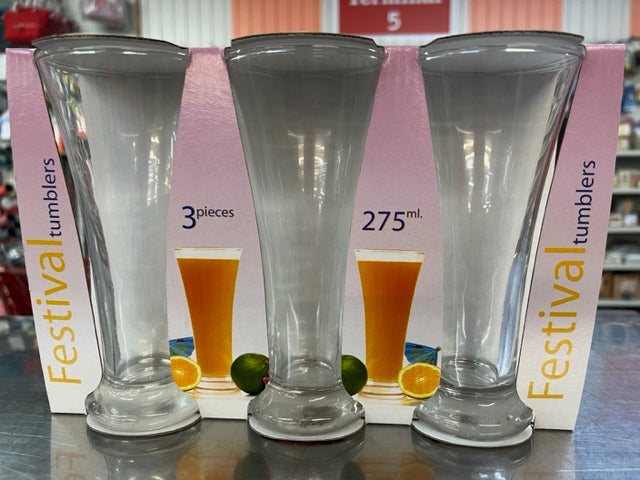 3PC Festival Tumblers