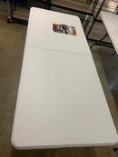 6FT Folds in Half Table ( White)
