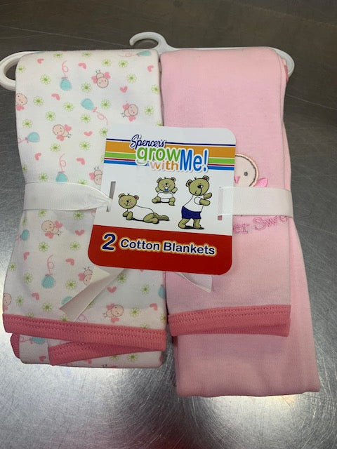 2PC Baby Blankets