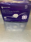 15PC Medium Adjustable Briefs