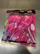 48pc Heavy Duty Plastic Cutlery