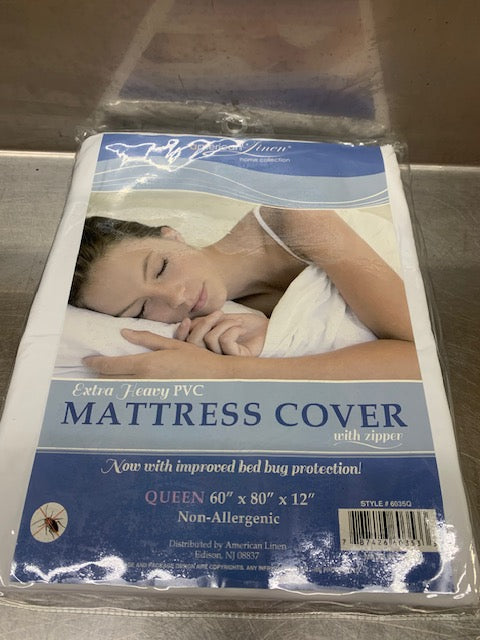 Extra Heavy PVC Mattress Cover (Zippered)