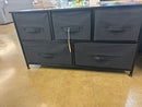 5 DRAWER STORAGE ORGANIZER (BLACK)