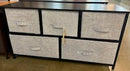 5 DRAWER STORAGE ORGANIZER (GREY)