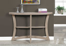 ACCENT TABLE - 47"L / DARK TAUPE HALL CONSOLE