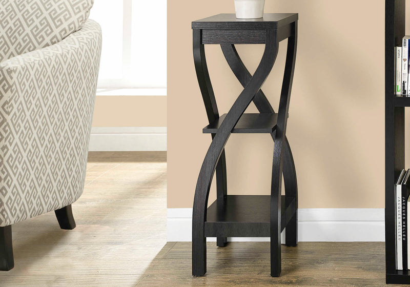 ACCENT TABLE - 32"H / ESPRESSO