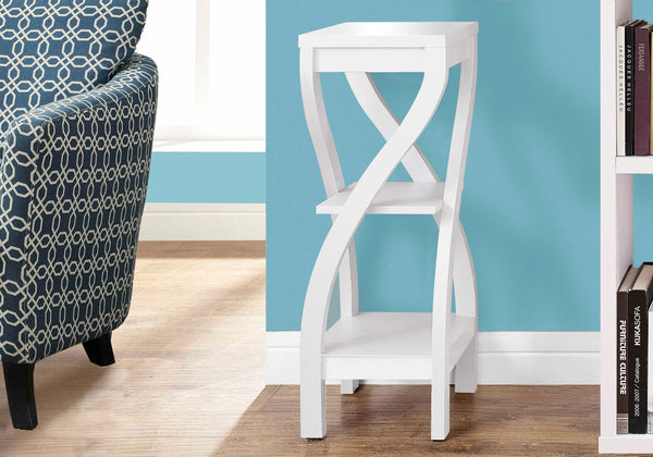 ACCENT TABLE - 32"H / WHITE