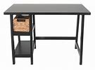 BLACK HOME OFFICE DESK