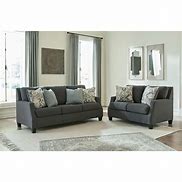 Bayonne/Charcoal Sofa/Love Seat & Chair