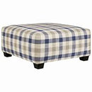 Nautical Oversized Accent Ottoman
