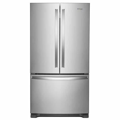 WHIRLPOOL 25 CUFT FRENCH DOOR REFRIGERATOR (ST. STEEL)